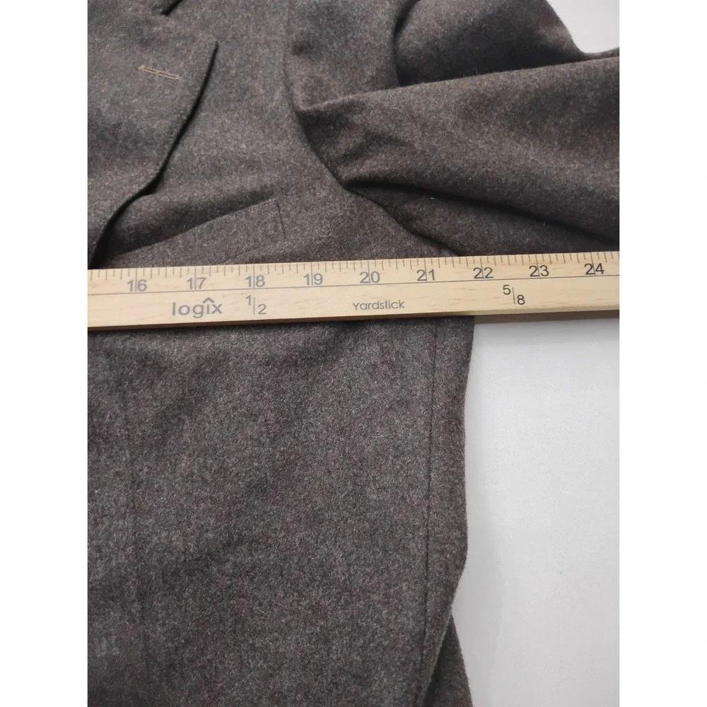 Polo Ralph Lauren Wool Blazer 44R Union Made In USA Brown Vintage